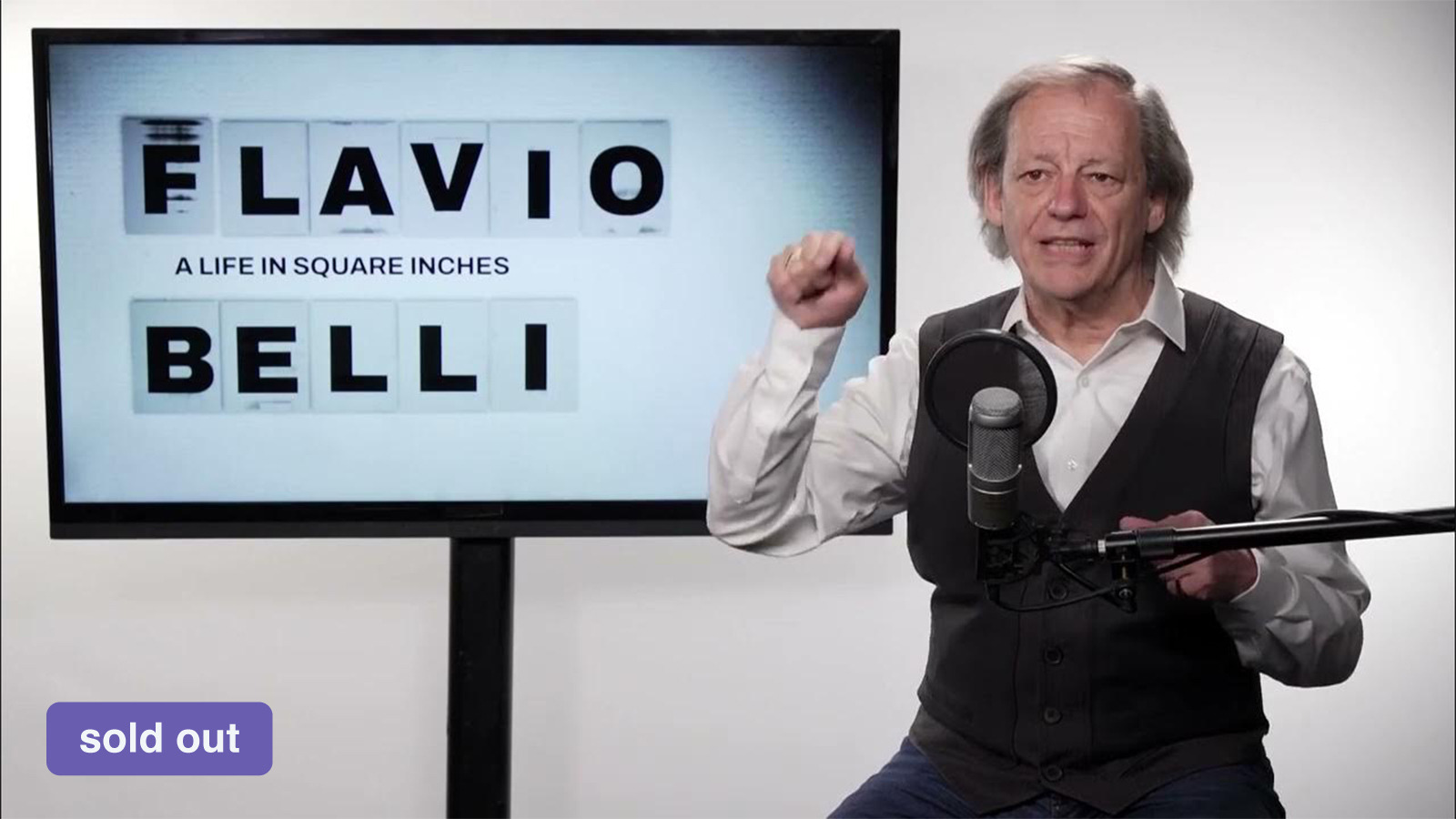 Artist Flavio Belli film still