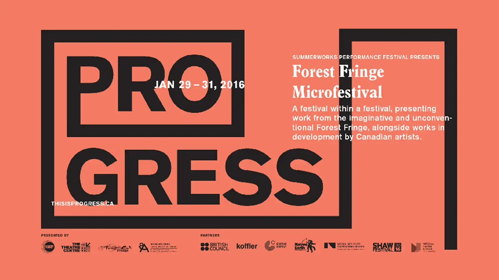 Forest Fringe Microfestival