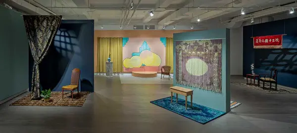 Karen Tam, the chrysanthemum has opened twelve times (installation detail 1), 2020. Photo: Toni Hafkenscheid.