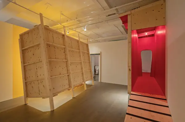 José Luis Torres, Question d'adaptation (installation detail 5), 2018. Photo: Toni Hafkensheid.