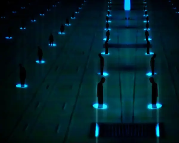 Ran Slavin, video still from Omni Presence, 1995–1997.