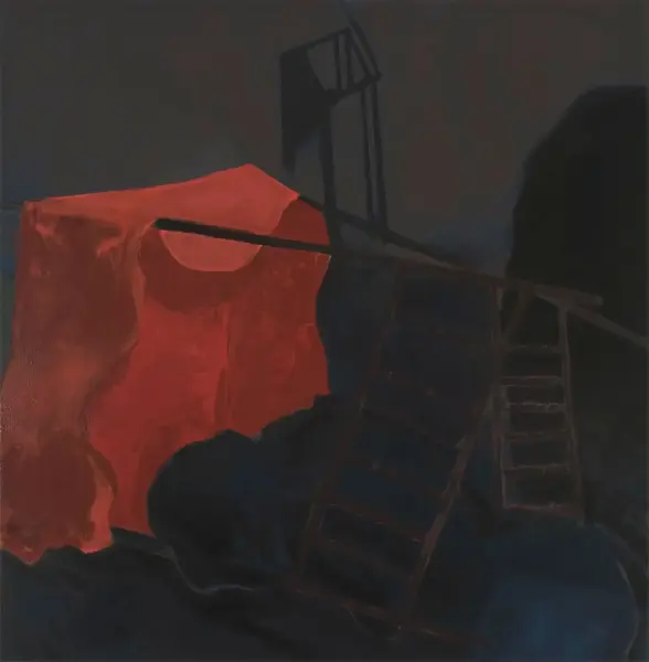 Leopold Plotek, The Ledikant (detail), 2009. Oil on canvas, 165 x 165 cm.