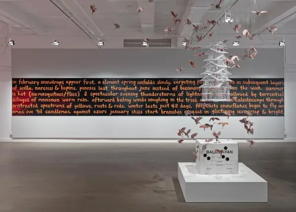 Yonder (installation detail), 2016. Photo: Toni Hafkensheid.