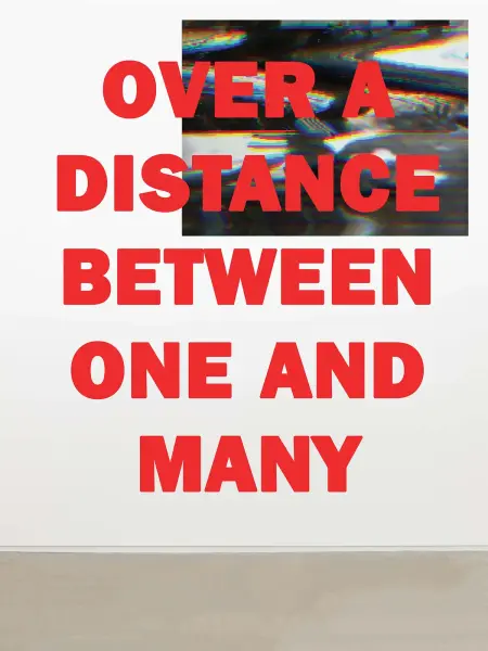 Raymond Boisjoly, Over a distance between one and many (installation detail 2), 2016. Photo: Toni Hafkenscheid.