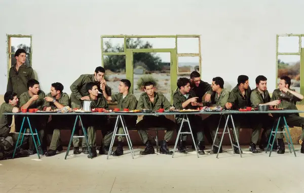 Adi Nes, Untitled (The Last Supper), 1999, c-print.