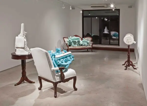 Clint Neufeld, Pipe Dreams of Madame Récamier, 2013, Photo: Toni Hafkenscheid.