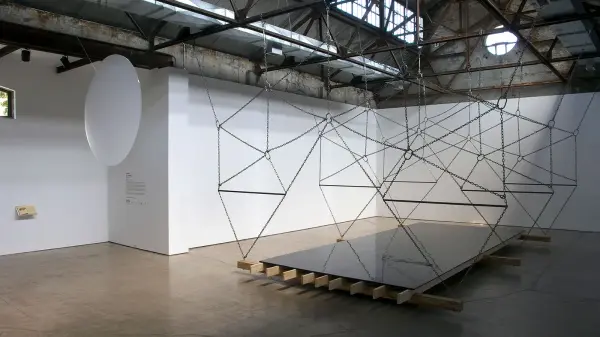 Lyla Rye, Swing Stage (installation detail 3), 2011. Photo: Isaac Applebaum.
