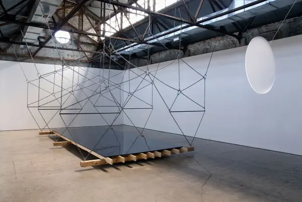 Lyla Rye, Swing Stage (installation detail 4), 2011. Photo: Isaac Applebaum.