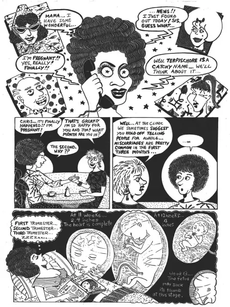 Diane Noomin, Baby Talk, from Twisted Sisters 2, 1995.