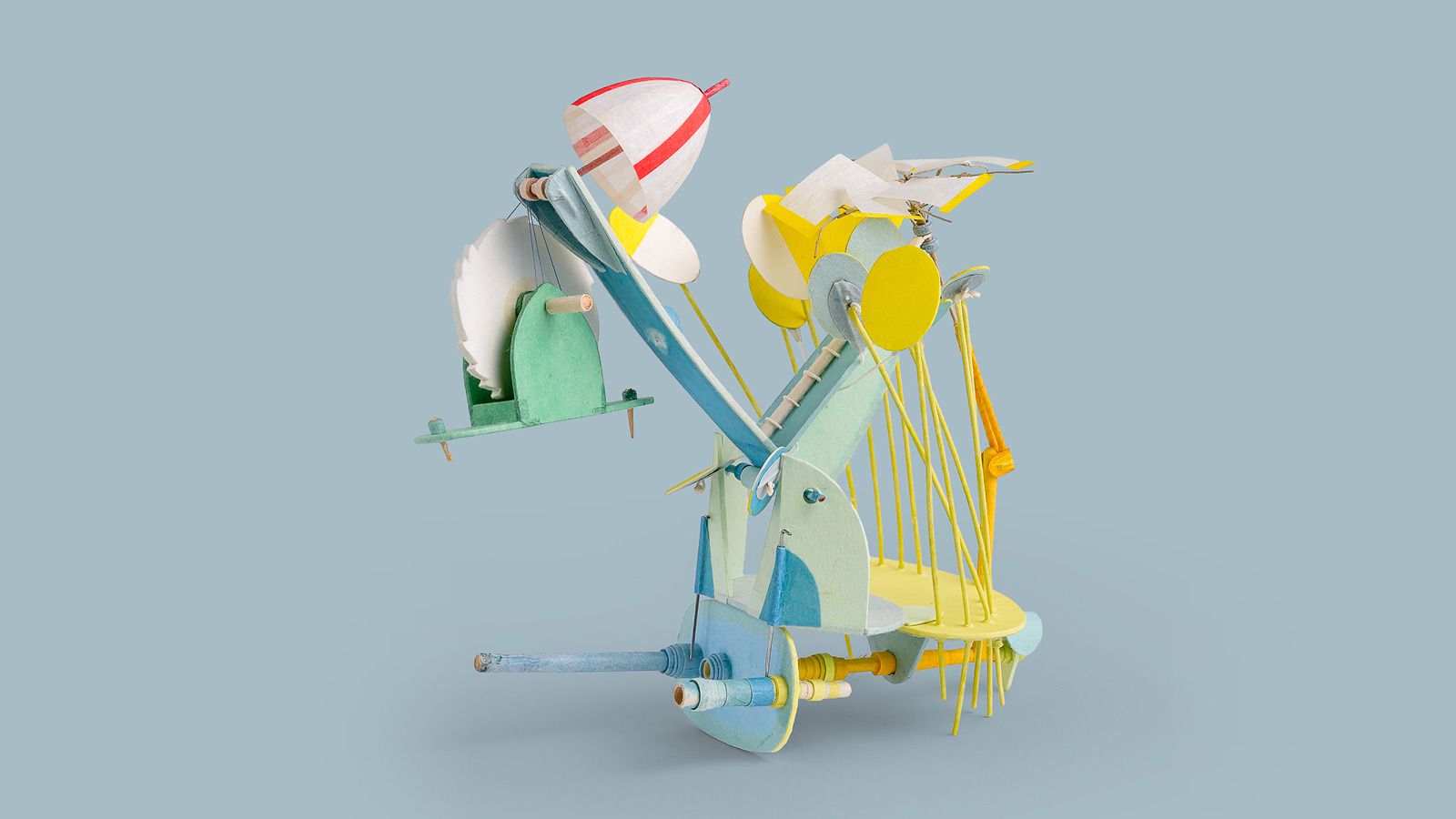 A colourful paper machine