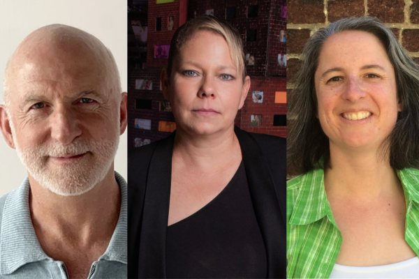 Headshots of Matthew Jocelyn, Tracey Snelling and Meredith Kenny