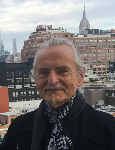 Krzyztof Wodiczko, Ph.D., Distinguished Visiting Professor in the Department of Fine Arts, University of Pennsylvania. Photo: Ewa Harabasz